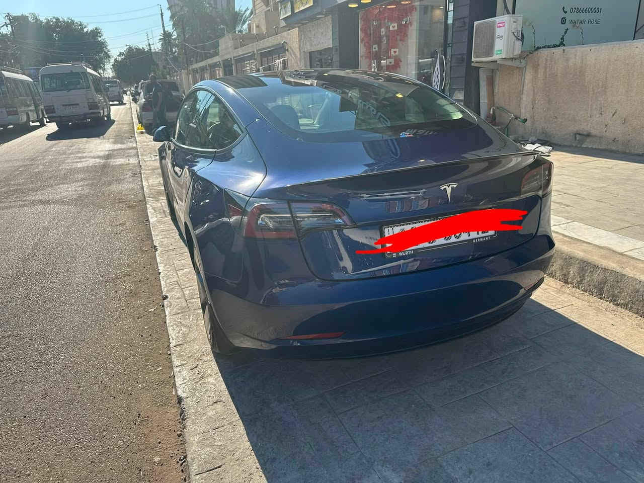 تسلا مودل  تك ماطور 3 موديل 2023 صور حادثه موجود
سيارة اعتبارها صبغ حزام  

ايرباك كله راجع سستم 

ماشية ٦٦ الف كيلو 

سيارة اونلابن و آخر تحديث و مربوطة تطبيق تسلا اصلي 

رقم بغداد ثاني يوم تحويل 

سيارة مصروف عليها مناقصها شيء 

سعرها 12.200$ و بيها مجال

رقم تواصل ***********
