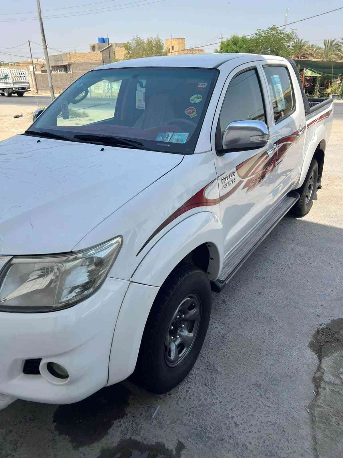 سلام عليكم البيع فقط تويوتا هايلوكس ٢٠١٣ فور ويل سياره جديده كلش معنى الكلمه جاهزه من كلشي رقم نجف بسم راعيهه بيهه رشات صبغ بصيطه السعر ١٧٥ وبيهه مجال مكان السياره السماوه رقم صاحب السياره *********** مكلف ب النشر

