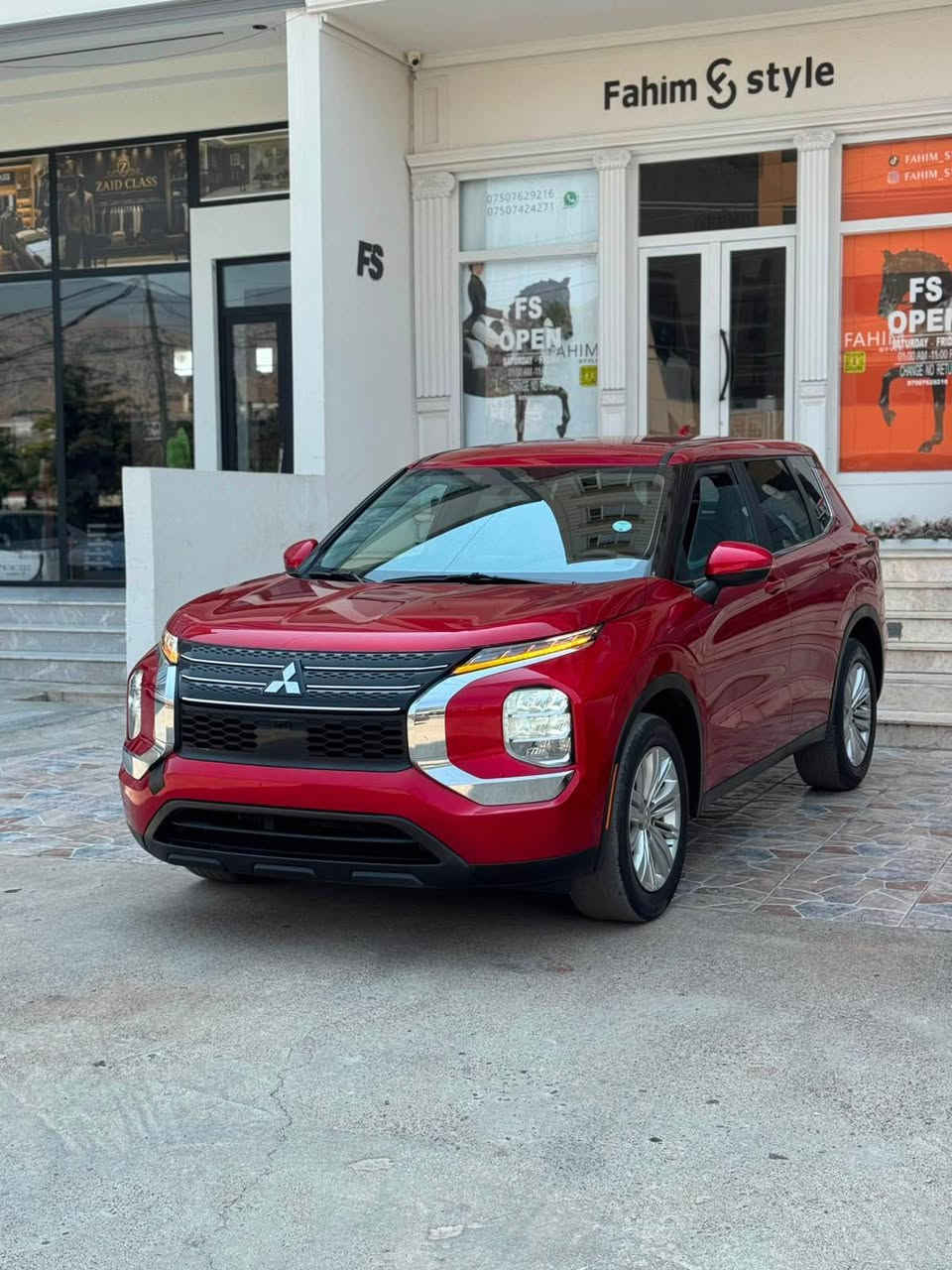 Mitsubishi Outlander 2024 S   
فقط باب خلفي صبغ 
ارباك بس بردة طاك و ٥٩ الف ميل ماشية
7 راكب و بصمة و رادار و حساس و شاشة و كاميرة 

شرط ترقيم اربيل دهوك سليمانية (٣ اشهر كاتي)
سعر : 🔥 172 ورقة و مجال
مكان : عقرة - ئاكرى
رقم : ***********
*********** اكر, نينوى

