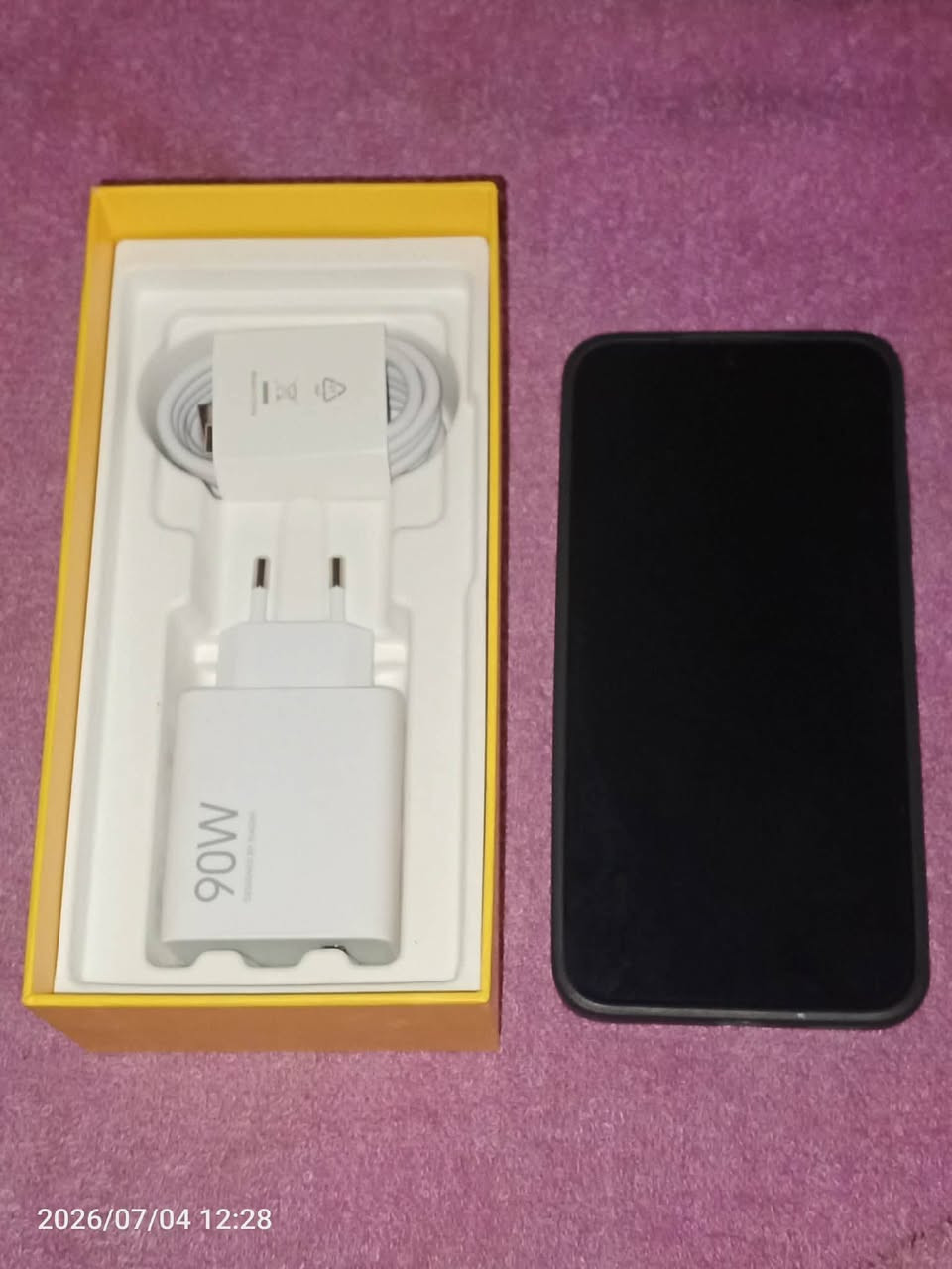 سلام عليكم جهاز بوكو f7
ذاكره 512
رام 12
حجم البطاريه 6500🔋
بطاريته 99🔋
جهاز جديد مستعمل شهرين 
اخو الجديد 
120 فريم 
مستعجل على بيعته 
سعر 550 وبي مجال 
الستفسار 
هاذه رقمي 
***********
