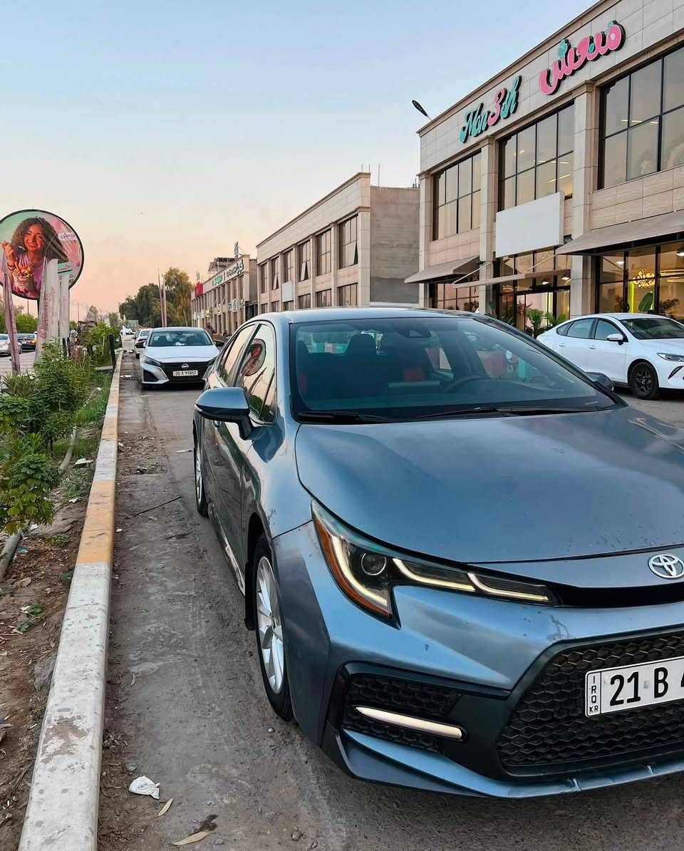 كورلا وارد امريكي موديل 2022 السيارة  جديدة ماشية 112km بيها اربع قطع صبغ بدون داخل بدون ايرباك  السيارة جاهزة من النقص كير ومحرك شرط صدر امامي خلفي كلة مضبوط  نوع السارة SE ، السيارة بصمة .رادار امامي خلفي، رادارات بلمري (رادار جانبي) ،شفتات ستيرن ، تحكم ستيرن ، اشاير بالمري، سايد برك الكتروني، السيارة بيها نضام سبورت sport  السيارة رقم سيليمانية انكليزي 
السنوية 2030 هزة براد كلة جديد  شرط التحويل او الوكالة 
السعر:122$
 مكان السيارة ديالى بعقوبة رقم صاحب السيارة / ***********
