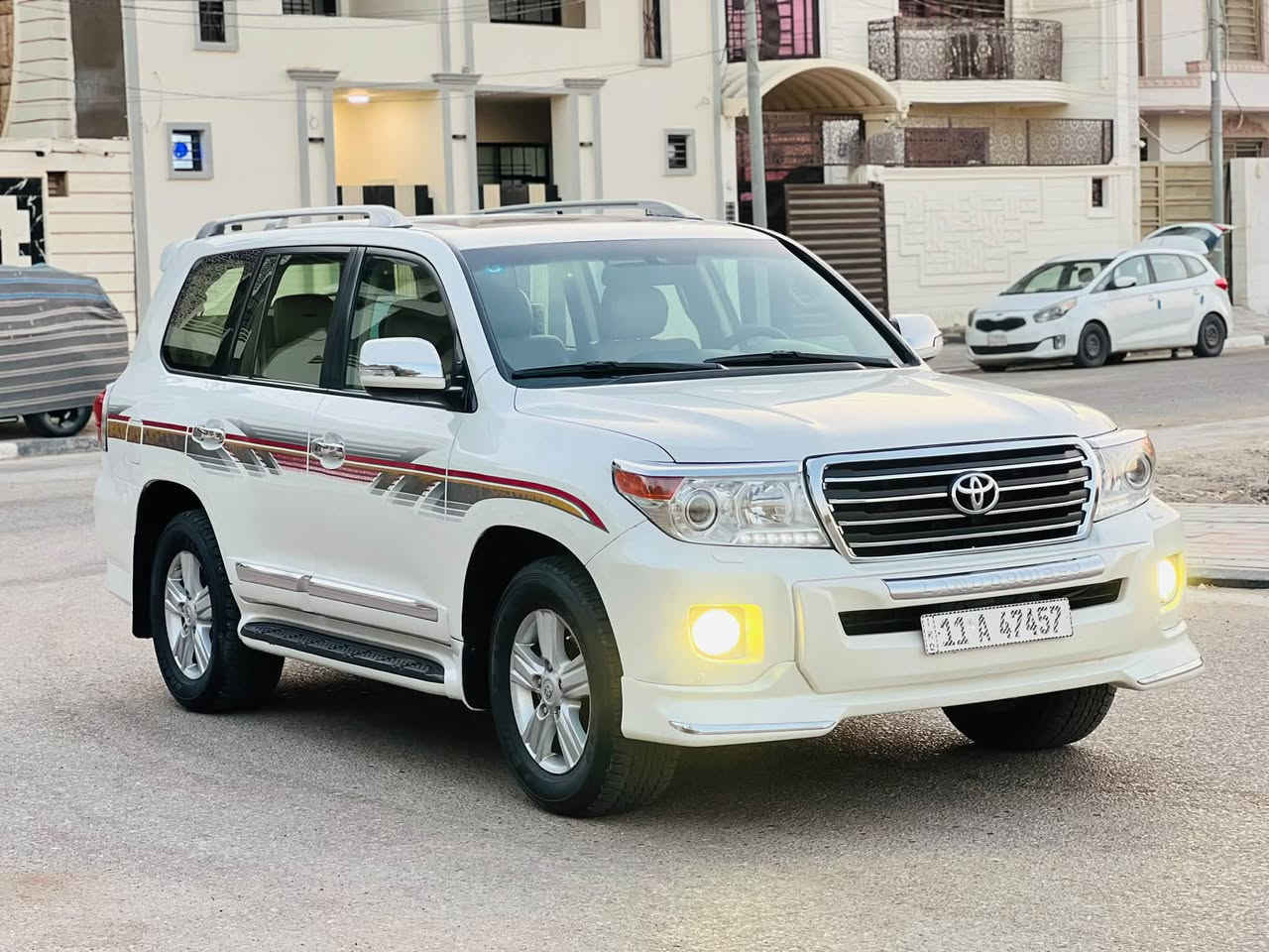 سلام عليكم للبيع تيوتا لاندكروزر موديل ٢٠١٢بريم أصل 

رقم بغداد دولي بسمي 

كير مكينه حداديه تخم تاير جديد 
محرك ٦سلاندر ٤٠٠٠

موصفات بريم فتحه بصمه تشغيل عن بعد 

ثلاجه جام يصعد لمن تقفل 

طفايه  بلكاعيه مال الصدر 

كشنات جلد بلاد كشن كهربائي  ثلاث حركات 

تبريده ثلج السياره 
مكينه وكير مامفتوحات من الشركه 

سونار السياره مرفق مع المنشور 

سعر السياره ٣٢٠$

مكان السياره كربلاء 

للستفسار الاتصال على الرقم 

***********
***********

