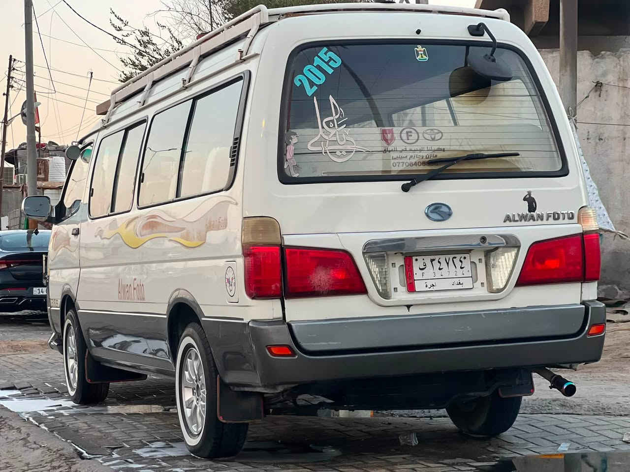 السلام عليكم فتون موديل 15ابيع موصليه ماعليها اشارة حجز ولا مطلوبه لاي جهة سياره احلى من صور مكفوله من ضربه وصبغ سياره كلش جديده ماعده المحرك بدايه تبخير كلش قليل  بس شراي يخابرني سعرها 42 رقمي واتساب بي ***********سياره اي ناقص مابيها

