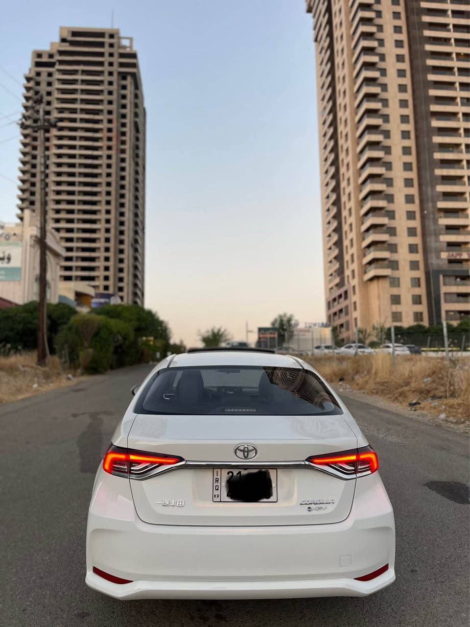 Corolla hev 2025  شکڵ خلیجی هایبرێد فول مواسەفات صینی تەنها ١٢٠٠٠ کم ڕۆشتوە سۆنەرم داناوە ساردو بۆیاخی نیە  شوێن سلێمانی هەموو گیانی بە شەرتە تکایە مشتەری جدی تەلەفۆن بکە کۆتا سعری ١٦٨ گەڵا 
*********** السليمانية, العراق
