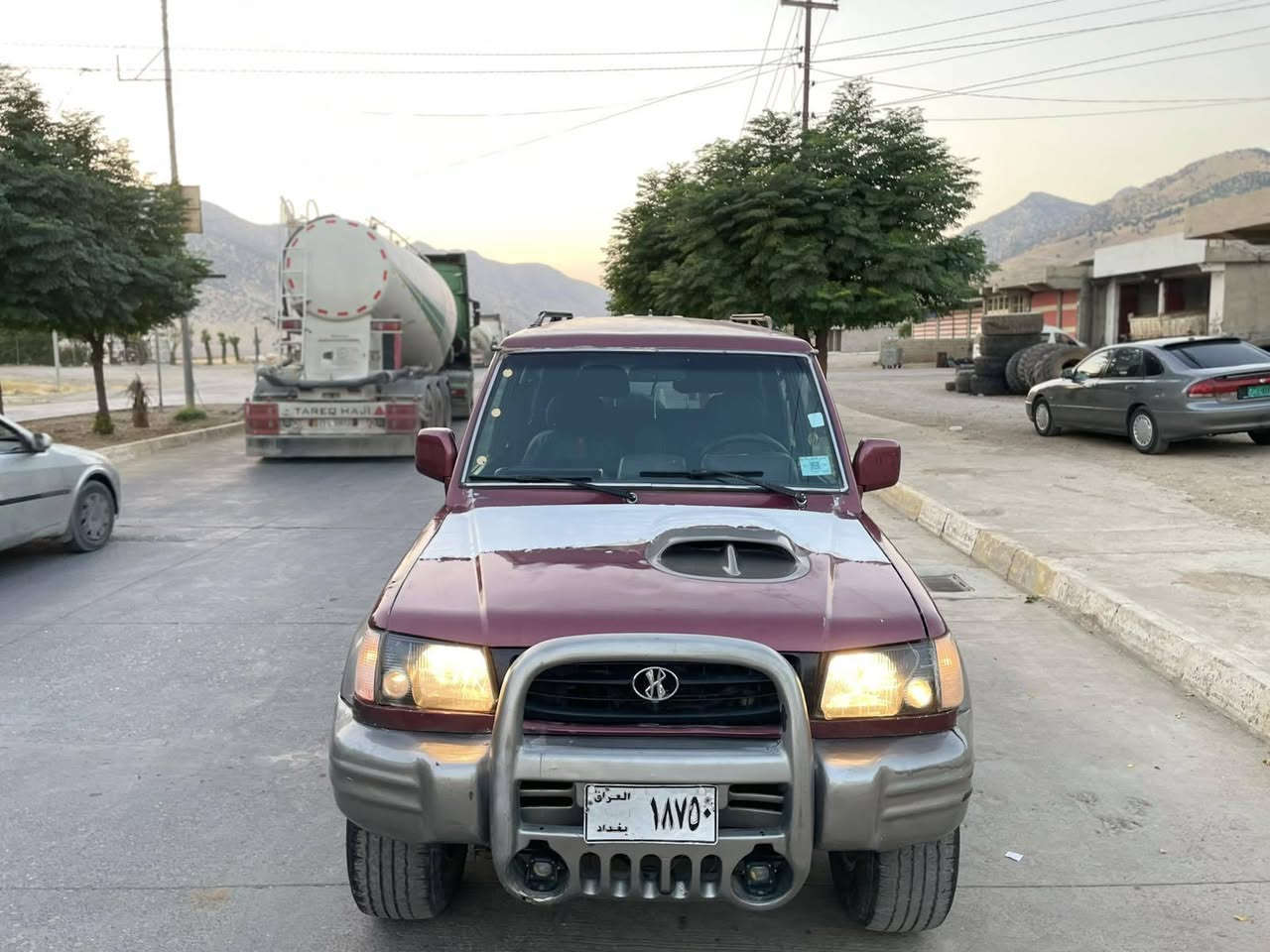 گالوبەر مۆدیل 2000 مەکینە V6بیلاد /دەبڵ ئەکسل ی ئیش دەکات  . گێڕو مەکینەو ئەکسل و هەموشتێکی بەشەرت زۆر توندوتۆڵ و خۆشە کارەبای  مەزبوتە دەعم ولێدراوی نیە علوجە هیچی نیە بەشەرتی کێشەی مەدەنی ئەیفرۆشم تەنها 17گەڵا بەس فرۆشتن شوین دەوروبەری ڕانیە *********** فایبەر وەتساب رانية, السليمانية
