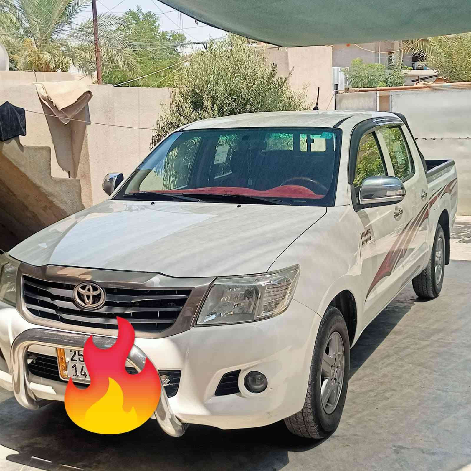 تيوتا هايلوكس ساير كويتي شاصي 19 گير عادي مكفولة كفالة عامه عدا بارد بسيط ماشي 136 الف  رقم كركوك بأسمي وشرط التحويل سعرها 215 $ وبيها مجال 
 ***********
