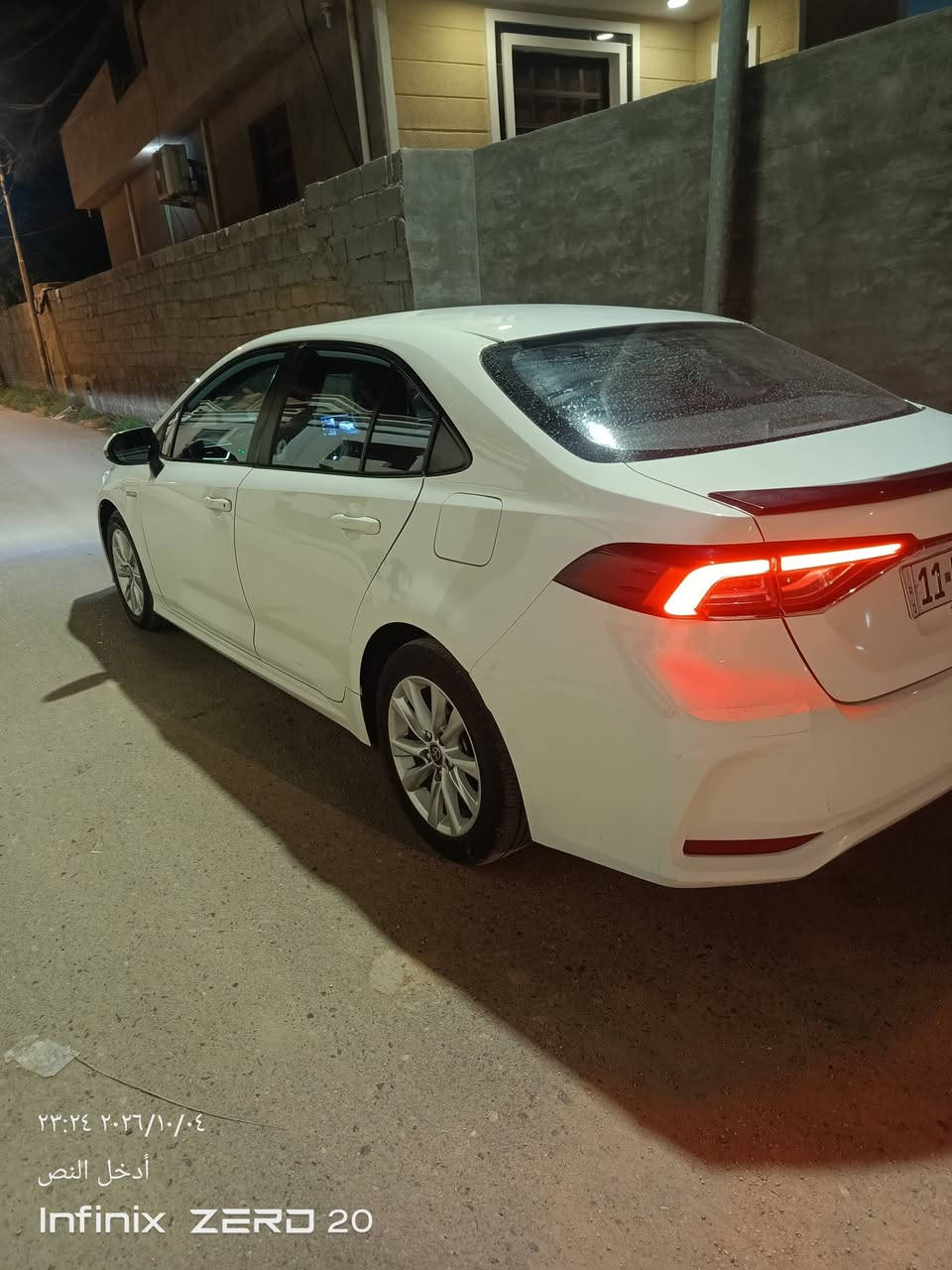 السلام عليكم كورلا هايبرد 2024  علامة الزركه باب الاول فول مواصفات عدا كرسي كهرباء رقم بغداد الجديد تحويل مباشر مكفوله كفاله عامه ماشيه 35 السيارة بعده عله وضع الشركه السعر 150 العنوان الفلوجة للاستفسار الاتصال على الرقم 
***********

نص مكتوب في الصور:
- ٢٣:٢٤ ٢٠٢٦/١٠/٠٤
- أدخل النص
- Infinix ZERO 20
- ٢٣:٢٤ ٢٠٢٦/١٠/٠٤ أدخل النص Infinix ZERO 20
- Infinix ZERD 20