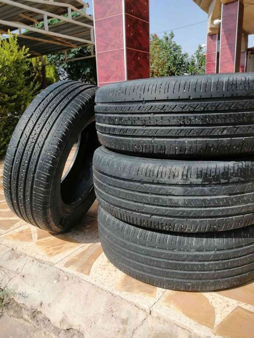 طقم تايرات • حجم ١٦ • نضافة عالنص