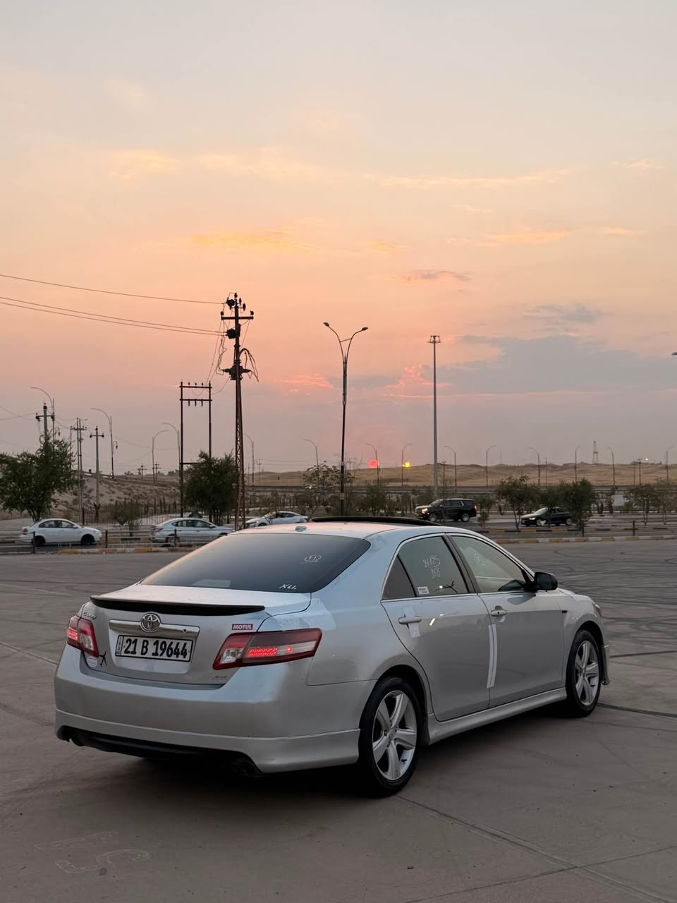 سلام عليكم 
تويوتا كامري ٢٠١١ V6 كير محرك افلون
سياره موسفات xle فول فول فول واحد عل واحد
كوشن جلد كوشن كهرباي كوشنات هيتر
بصمه سلايت برده بيلادي سلاجه باب بصمه  فول سياره ٢ قطعه صبوغ سياره تيرات و تاخم صدر وره كول جديد روبع دينار مصرف مابي كير محرك شرط لامفتوح و بدوع عيب سياره دعاميه لل دعاميه شرط 
ابيع و ارواس حسب قناعه
سعر ١٠٣ مجال قليل
***********
***********
سلام عليكم 
تويوتا كامري ٢٠١١ V6 كير و مكينه.ي افلون 
سياره كه فول فول موسفاته xle كوشن جلده كوشن كاره باي
كوشن هيته ره سلاجه يه سلايت و بصمه و به رده ي بيلاد سياره كه ٢ بارجه ي سبوخه تايه و تاخم پيش و دواي هه مووي تازه داگيراوه و گوراوه دينار مسرفي نيه دعامي بوو دعامي به شرته 
گورينه وه ش اكه م له سه ر دل گرتن
سعري ١٠٣ مجالي كه م كركوك, العراق
