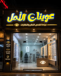 بسم الله الرحمن الرحيم بعون الله تعالى تم افتتاح (عوينات الامل )  فحص ...