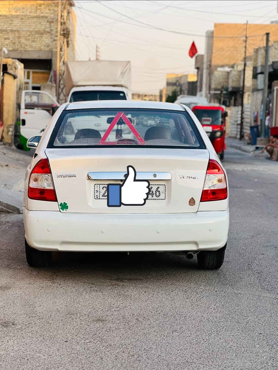 سلام عليكم
فيرنا موديل 2012 بسعر مناسب ❗️
تبريد ثلج 
سنويه 2029
هزه جديدة 
تخم تاير جديد 
صدر جديد 
السياره ولا قطعه بيها صبغ 
بس الجاملغ الأمامي مبدل 
السعر 72$ وبيها مجال 
مكان السيارة بغداد / جسر ديالى القديم 
للتواصل ***********
