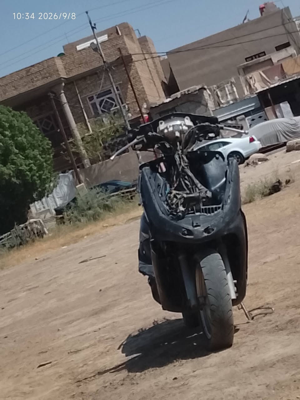 السلام عليكم
دراجه للبيع الدراجه طافيه ابيعلك كوم حديد السعر مناسب كلش مكاني كوت للتواصل على عاذه الرقم  ***********

نص مكتوب في الصور:
- 10:18 2026/9/8
- 10:34 2026/9/8