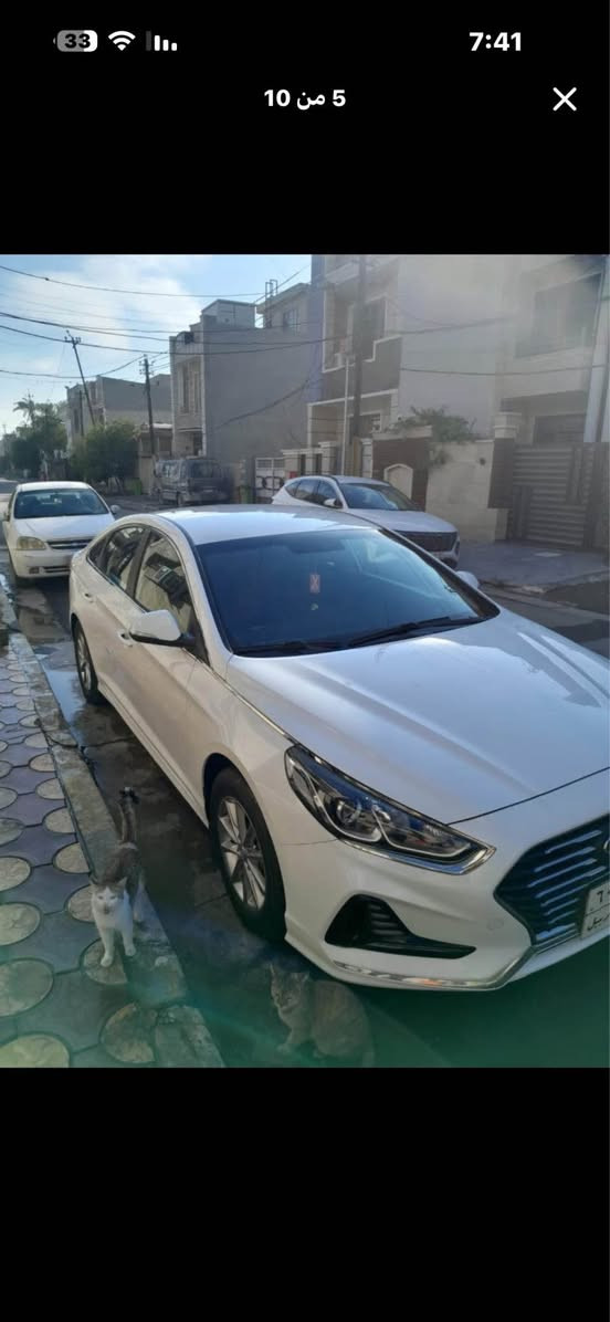 سوناتا 2018 خليجي رقم اربيل

محرك 2400 دوش 

صبغ باب خلفي وجاملغ بسبب شخط وطخة بسيطة بالجاملغ الامامي ما صلحتها  

ماشية 125 كيلومتر 

تحكم ستيرن حساسات شاشة بلادية تبريد قطعتين

3 انظمة قيادة 

محرك كير تبريد كهربائيات وضع شركة 
تم تنزيل السعر 

السعر 145 قفل 
*********** بغداد, العراق
