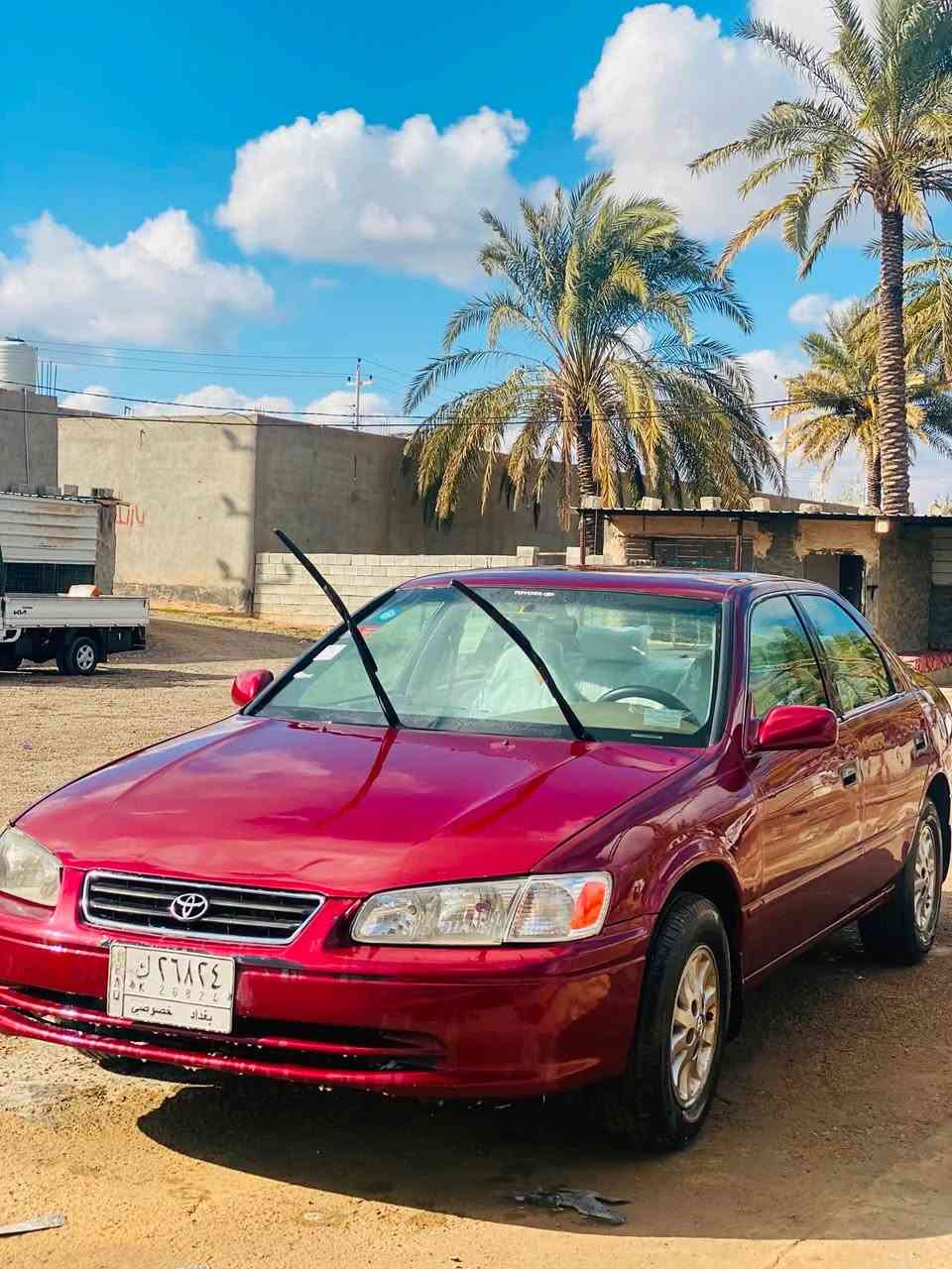 السلام عليكم كامري شبوط موديل 2000 وارد امريكي محرك 2200 سياره نضيفه صدر جديد تايرات جدد داخلها نضيف تدفئة تبريد ثلج مصبوغه عام جماليه رقم بغداد محرك كير شرط لا تبخير لا دخان سنويتها لل 2029 تحويل ثاني يوم 
السعر 72بي مجال بسيط صلاح الدين الضلوعيه ***********
