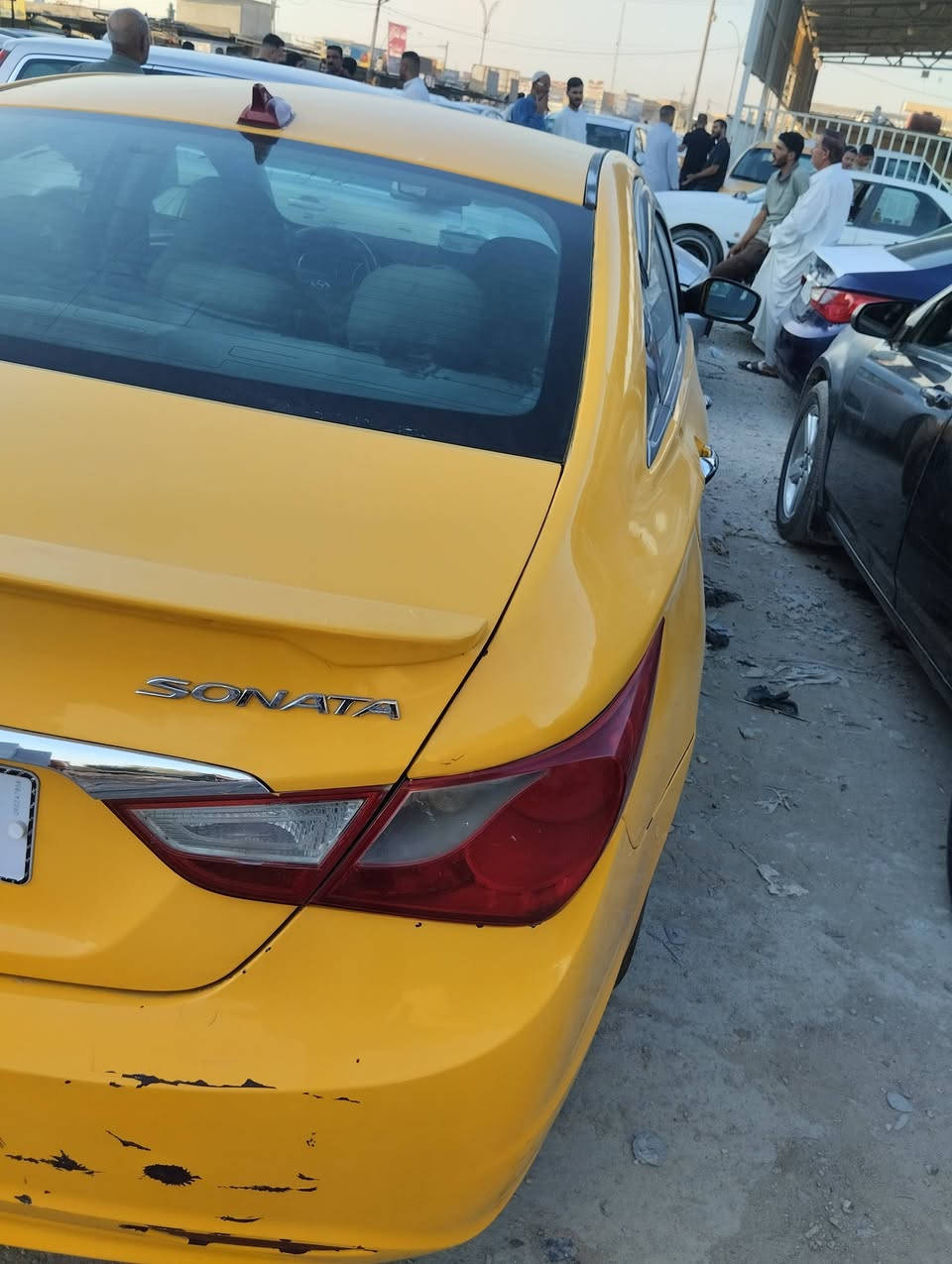 سوناتا ب2013باسمي مكينه2400حادثه جاملغ خلفي بدون دواخل رائده 76وبيه مجال***********
