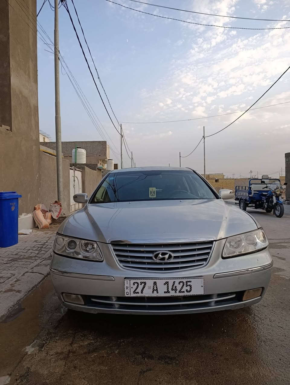 ازيره 2006
محرك 3300  ضربة جاملق وباب جهة السايق السياره عوزه صبغ 
منظومه غاز 
كشنات كهرباء 
شاشه تبريد ثلج ❄️
مكان السياره كوت 
سعر 68 وبيه مجال 
*********** بي وتساب
