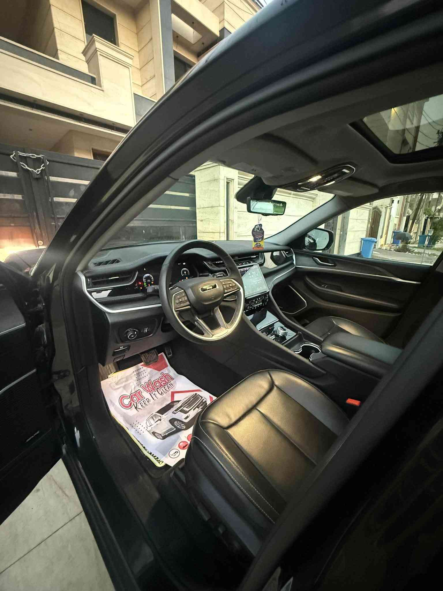 السلام وعليكم
للبيع2024 Jeep Grand Cherokee L Limited
جيب ليمتد بلاص يعني فول ١ على ١
رقم بغداد الجديد
بأسمي كتاب شهداء
لون اسود كذاب  
ماشية 28000 

المواصفات:-
بصمة تشغيل 
بصمة ابواب وصندوق
ثلاث شاشات بالدشبول 
تشغيل عن بعد 
بانراما 
كشنات Vib منفصل 
كشنات تدفئة تبريد 
تبريد منفصل ثلاث قطع
شاشة جبيرة
كير ماوس 
درايف مود 
انظمة قيادة
وتحكم بالقيادة
صندوق كهرباء
كشنات جلد لون بيجي 
كشنات كهرباء
كشن خزن ميموري
سستم صوت ALBINE
نقط عمياء
رادار امامي
رادار جوانب
تحديد مسار 
وقوف ذاتي
حساسات امامي خلفي 
مراية وسطية كامرة
٥كامرات ٣٦٠
كامرة بالقمارة
 الركاب خلف
هند بريك دكمة
تحكم استيرن
هيتر استيرن
شفتات استيرن
 منافذ تايب سي
لايتات زينون 
لدات امامي
بكلايت لد 
سبير منازل
جام اوتو
ويل كب كروم 

السيارة بيهة صبغ بنيد وجاملغ 
السيارة جاهزة بدون اي نقص   
اي استفسارت تعال خاص او اتصل
***********
عنوان بغداد

نص مكتوب في الصور:
- 8:16 PM
- 8:18 PM