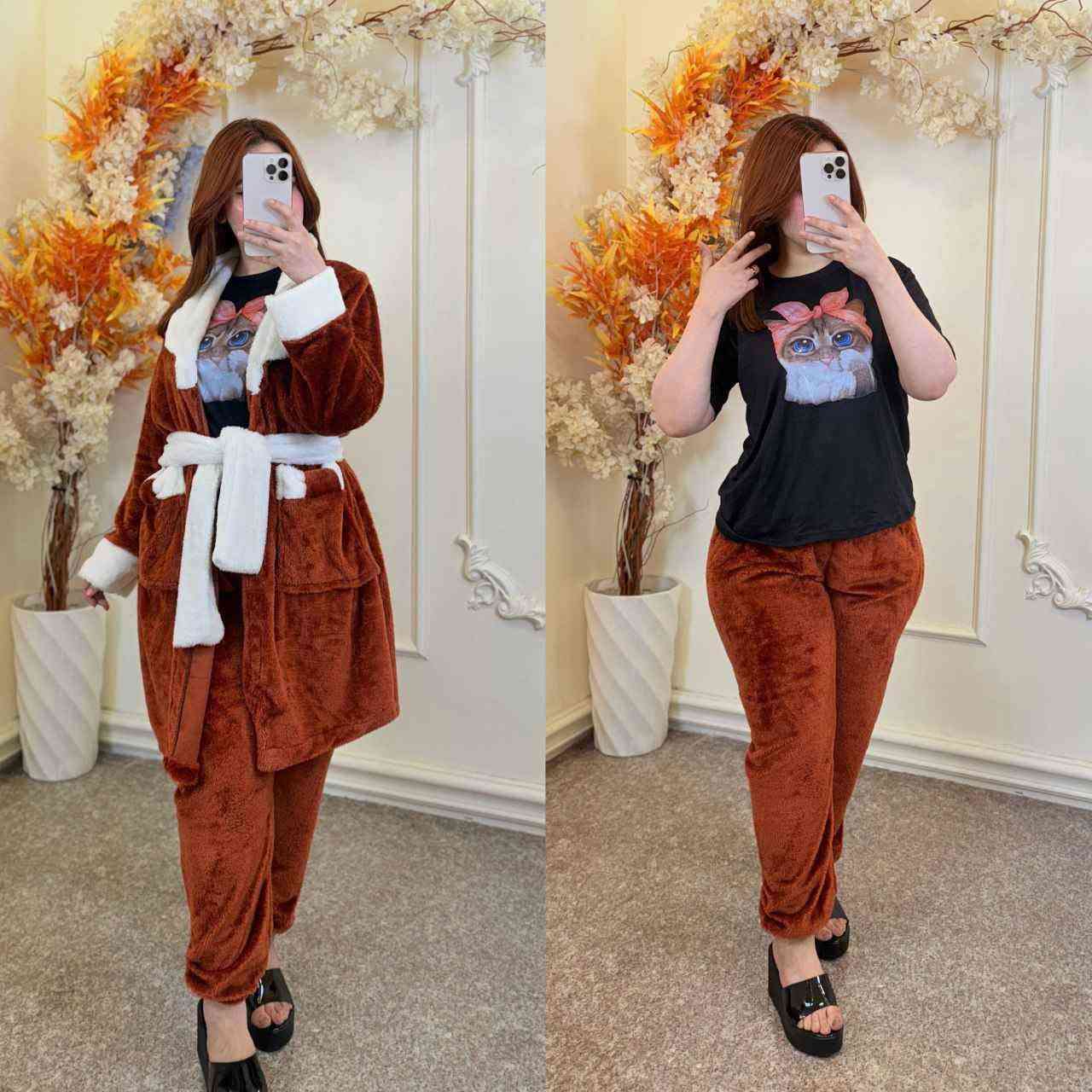 تراك نسائي • فرو ناعم • مقاسات L-3XL