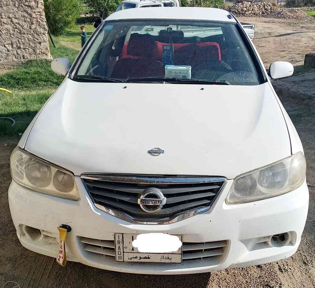السلام عليكم
نيسان صني بيضاء موديل 2002 رقم بغداد تحويل مباشر تبريد شغال محرك 1800 قير عادي مصبوغة حزام سيارة جاهزه شغل واطلع للموصل السعر 58وفيها مجال 
المكان الانبار الرمادي الجزيرة ***********
