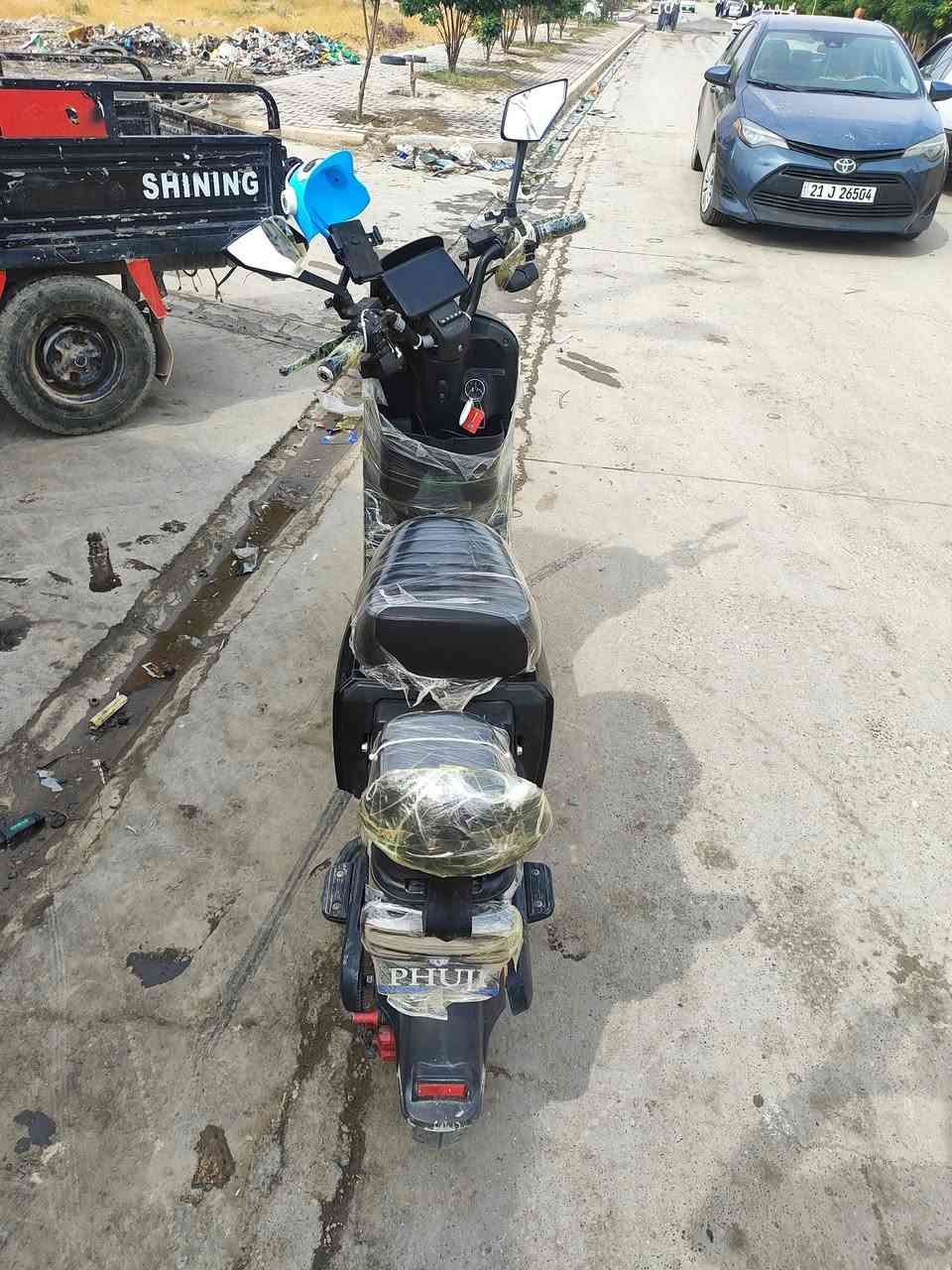 دراجة شحن • R11 • بطاريات الونلي ٣٢أمبير