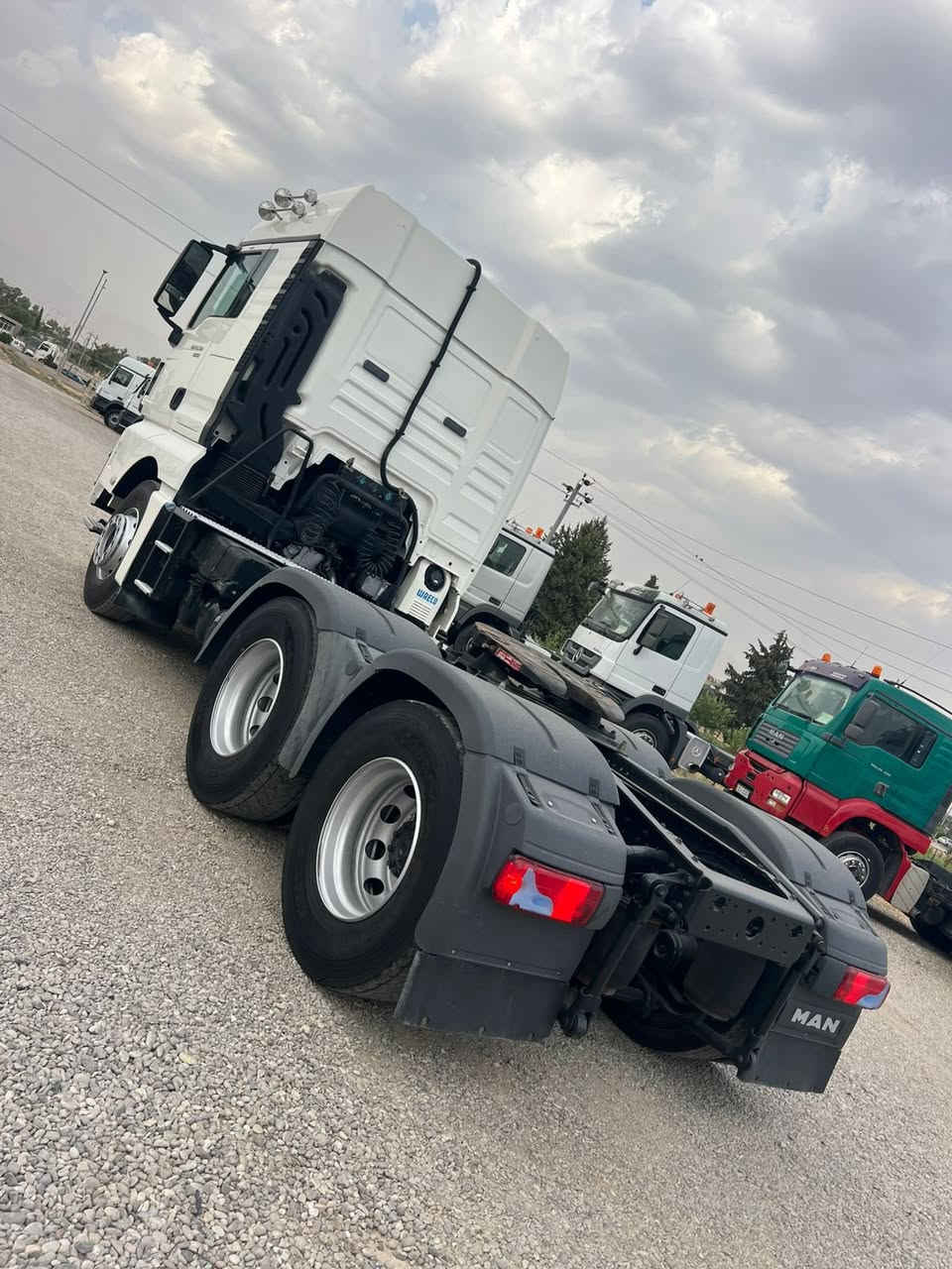 MAN 580. 6x4. 2018 سيارة جديدة مقفول عنوان السليمانية ***********

