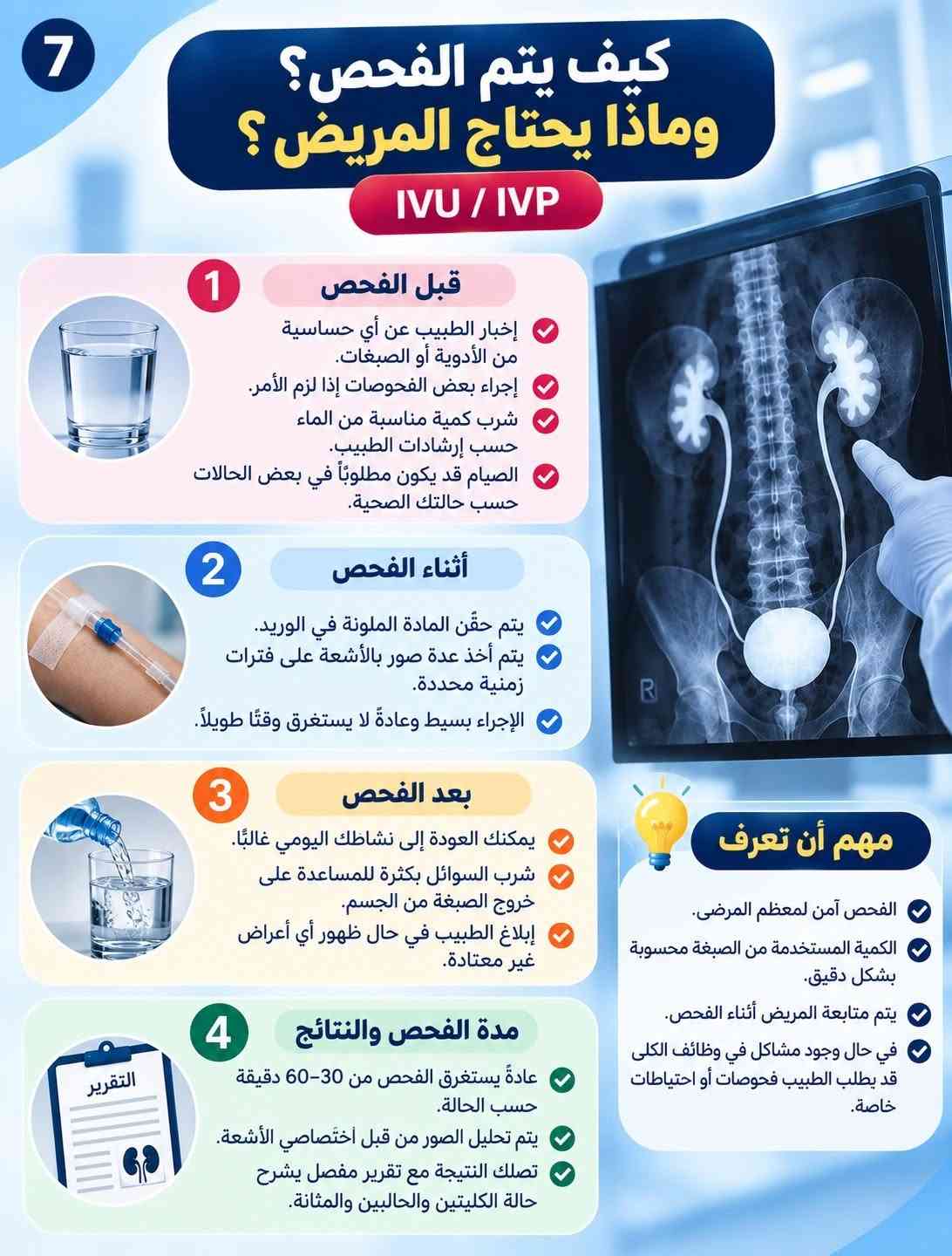 أشعة ملونة • الجهاز البولي • مستشفى الزهراء الأهلي