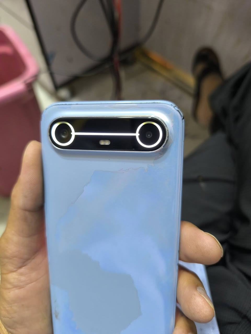 Ticno pova slim 5g 
جهاز مواصفات عالميه غني عن التعريف بي ضربه بلشاشه ما مآثر على اللمس والاستخدام سعره مناسب بسبب الكسر 
***********
