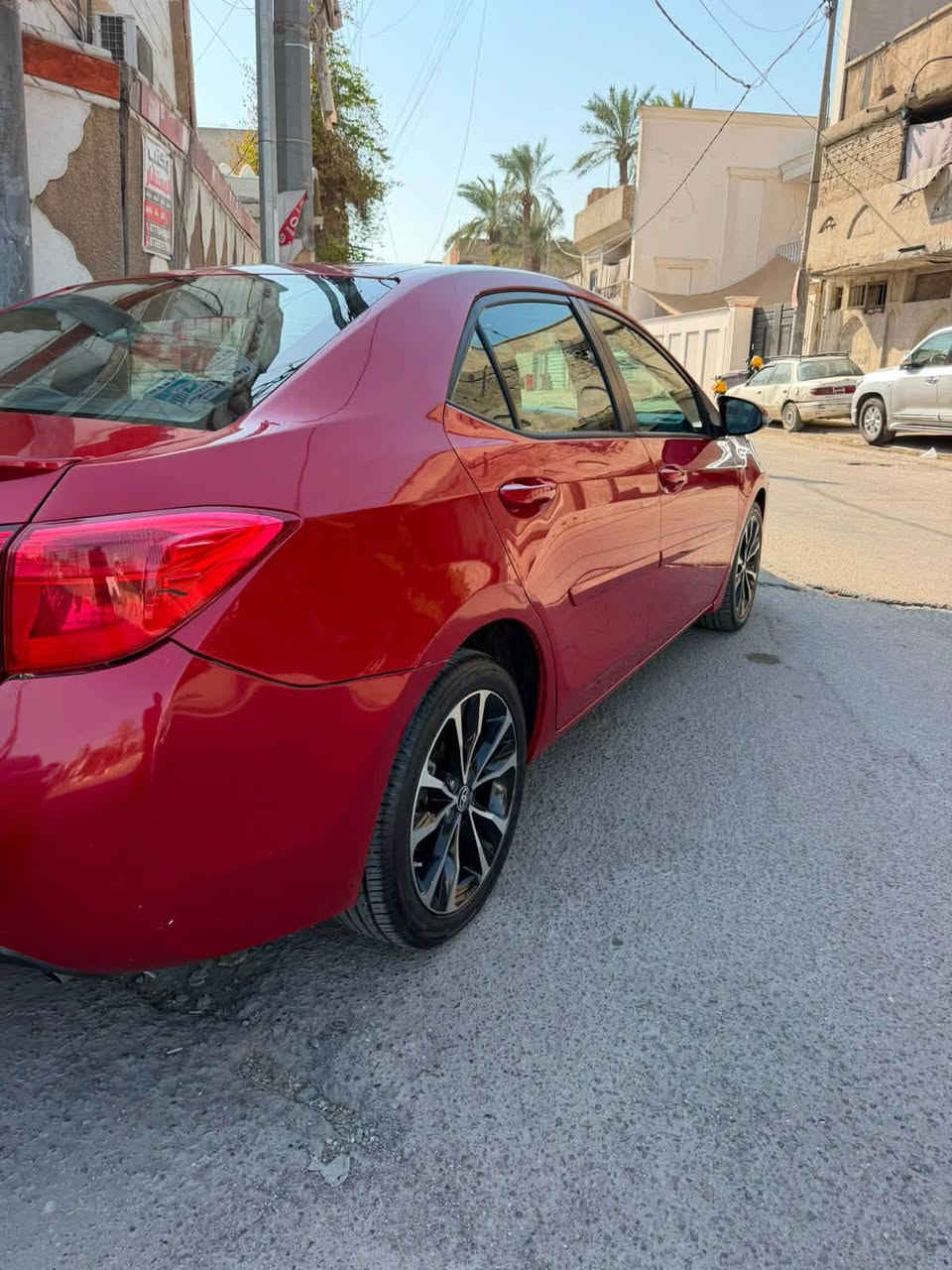 السلام عليكم كورلا 2018 بغداد إنكليزي  بسمي السياره وارد امريكي حادثها قبق جنطة تصليح فقط لا بدنه ولا حوض  (القبق فقط) مصلح باقي سياره كفاله ضربه وصبغ وتبديل وفتح ماشيه 136 كيلو متر جاهزه حداديه تايرات كهربائيات وقديمه عدي وعلى ايدي سعره مكانه بغداد جانب الكرخ 130 
***********
