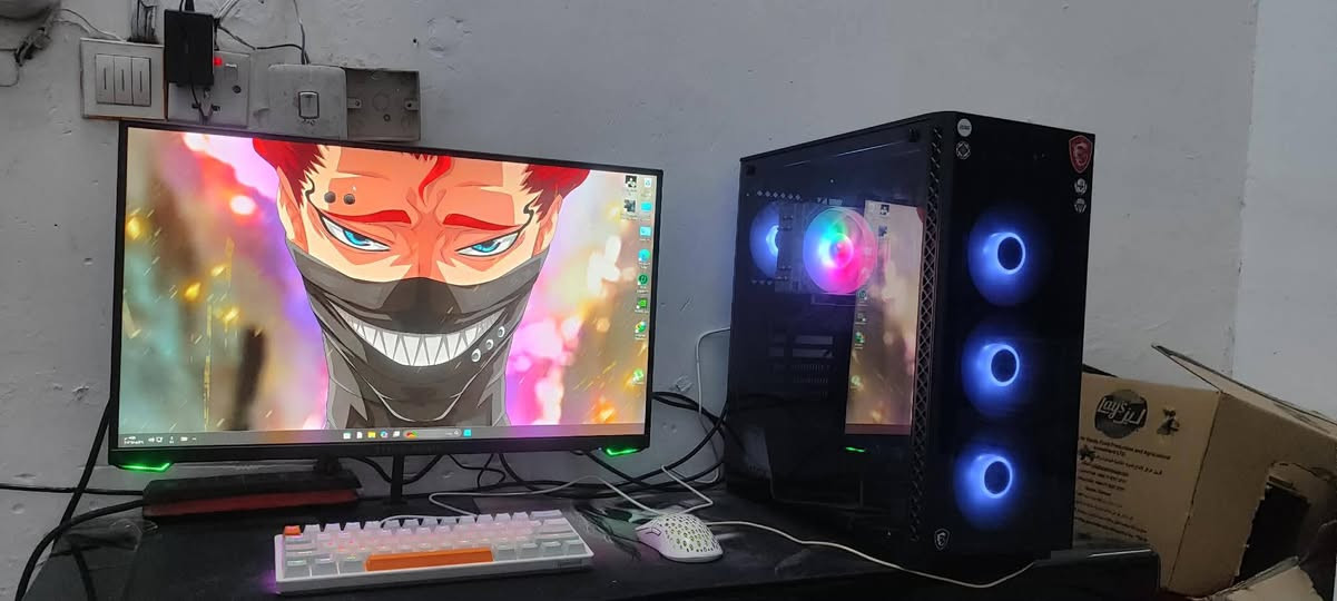 للبيع PC Gaming جاهز للألعاب والشغل
Ryzen 5 5600X

RTX 3060 ZOTAC 12GB

ASRock B550

16GB DDR4 3200MHz

WD M.2 NVMe 512GB

SHADOW 550W

تبريد غازي 4 أنابيب

سعر الكيس 890 ألف

TITAN ARMY

27 إنج

180Hz

1080P

سعر الشاشة 150 ألف

المكان كربلاء

الرقم ***********

متوفر توصيل لجميع المحافظات
