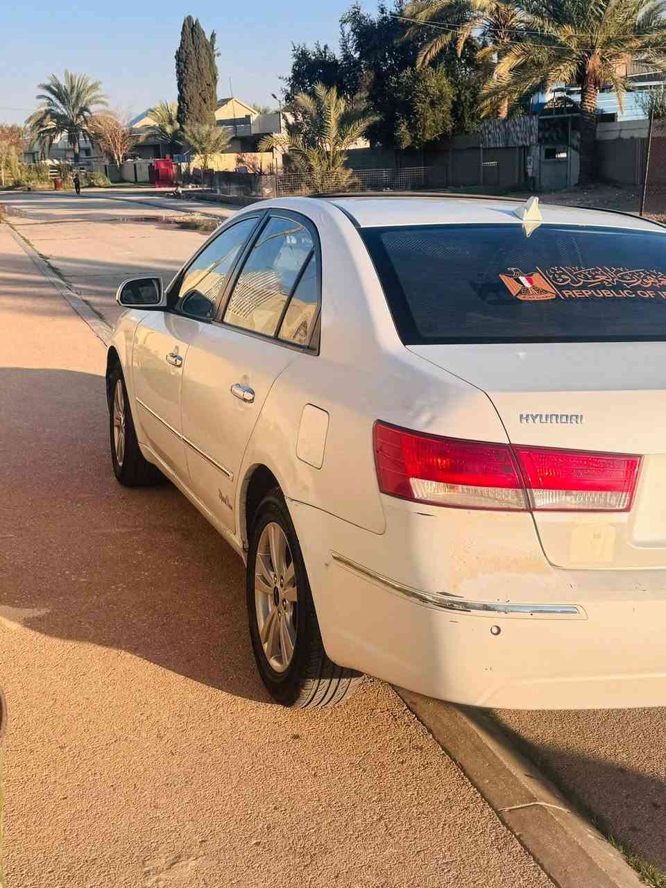 سلام عليكم  اخوان 
سوناته 2009خليجي ابيض
 رقم انبار بسمي 
مكفوله من ضرر بس بي صبغ حزام اثر جارد  
كير محرك كفاله تبريد ثلج 
فول موصفات 
سونار موجود 
رقم الاماني جديد 
السعر :خاص  
مكان السياره  البغدادي الحي السكني 
 التواصل  خاص او عبر وتساب ***********

