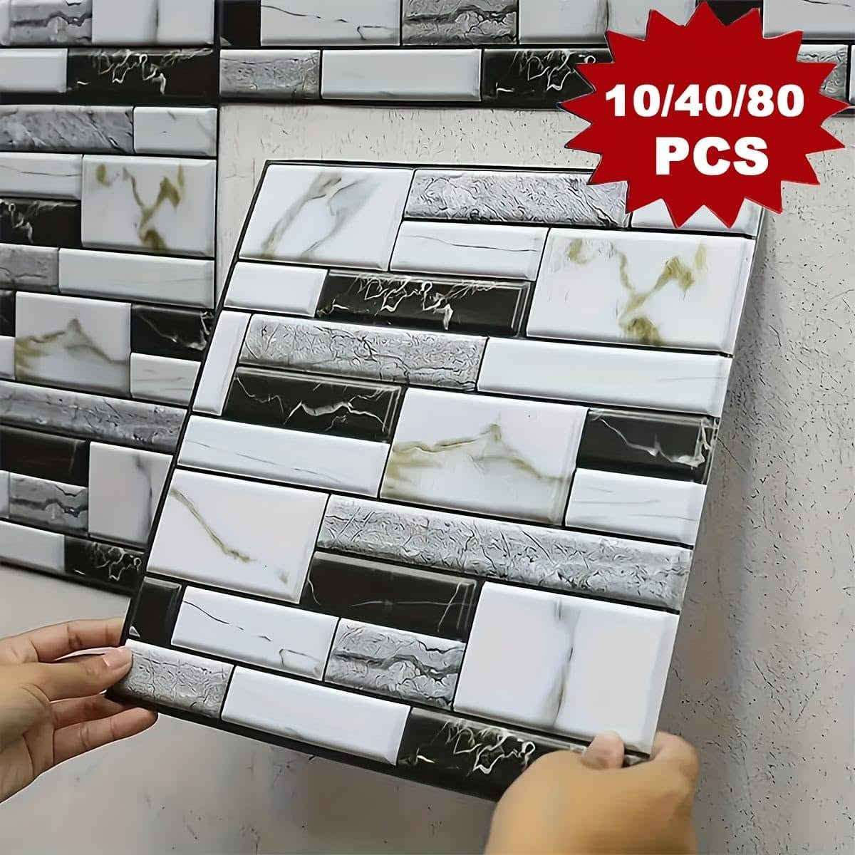لوح بلاط جداري لاصق ثلاثي الأبعاد بتصميم رخاميإنه لوح جداري ذاتي اللصق ثلاثي الأبعاد بتصميم رخامي (مقاوم للماء ومصنوع من مادة PVC/ الفينيل)، بمقاس 30×30 سم تقريباً، ومناسب لديكور المطابخ والحمامات.
يوجد 200 قطعة 
القطعة الف شلع
التواصل خاص أو الاتصال على الرقم 
***********
لوح بلاط جداري لاصق ثلاثي الأبعاد بتصميم رخاميإنه لوح جداري ذاتي اللصق ثلاثي الأبعاد بتصميم رخامي (مقاوم للماء ومصنوع من مادة PVC/ الفينيل)، بمقاس 30×30 سم تقريباً، ومناسب لديكور المطابخ والحمامات.

نص مكتوب في الصور:
- 10/40/80 PCS
- 40PCS 30cm/11.8in 30cm/11.8in
- 300 мм 300 мм Товщина 4 мм
- clean and always fresh Wet dishcloth to remove surface stains
- Long Service Life
- Strong hiding power, does not fade, does not fade
- APPLICABLE TO ALL KINDS OF HOME WALL DECORATION