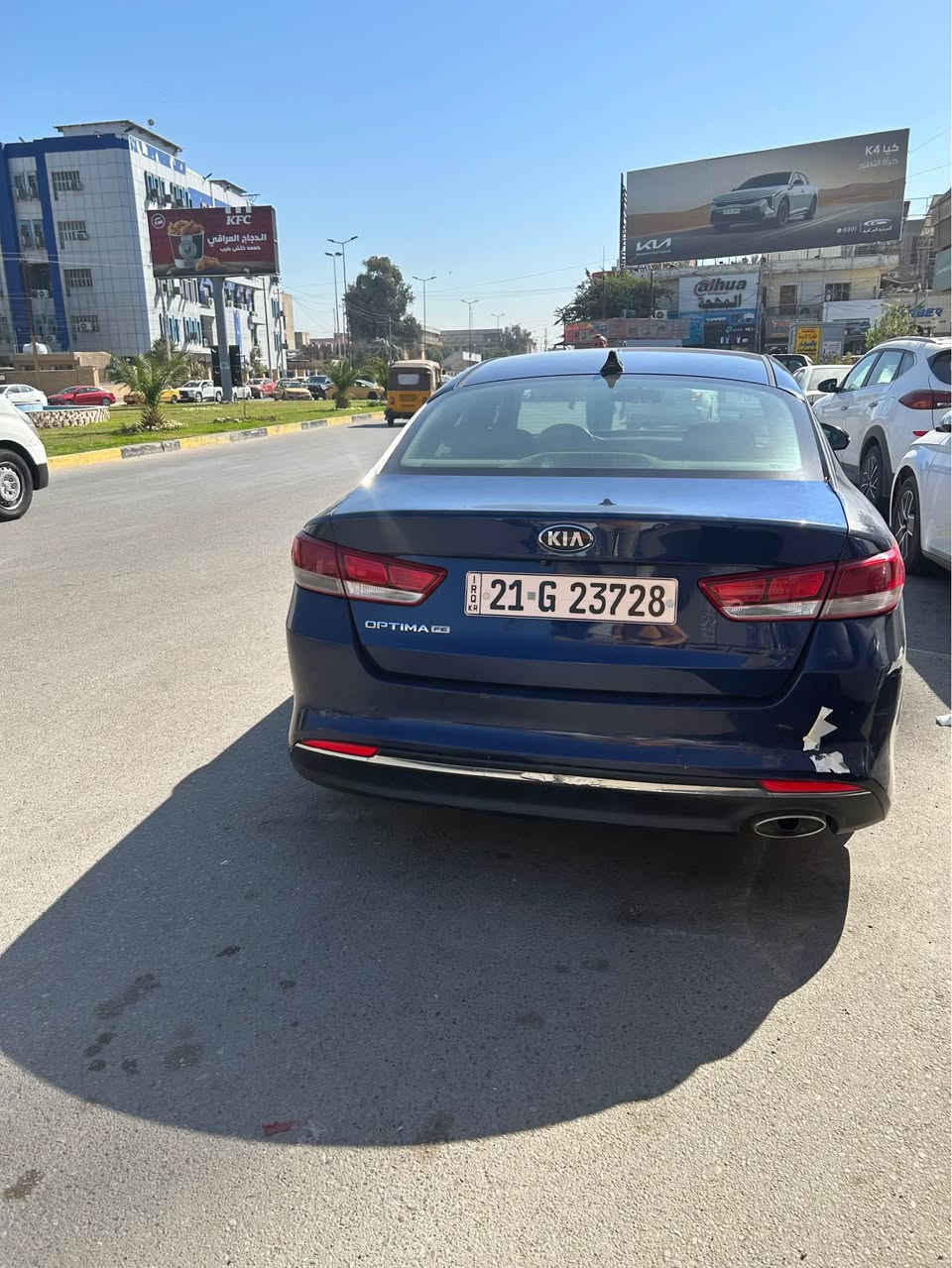 اوبتيما 2017 
ازرق بأسمي سنوية بعدهة بس الهزة منتهية 
صدر جديد ماشية 300 الف 
سعرهة 90 ورقة  كلشي اكو وكلشي بسعره 
*********** بغداد, العراق
