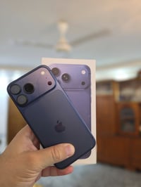 آيفون ١٧ برو ماكس • ٢٥٦ • بطارية ١٠٠%