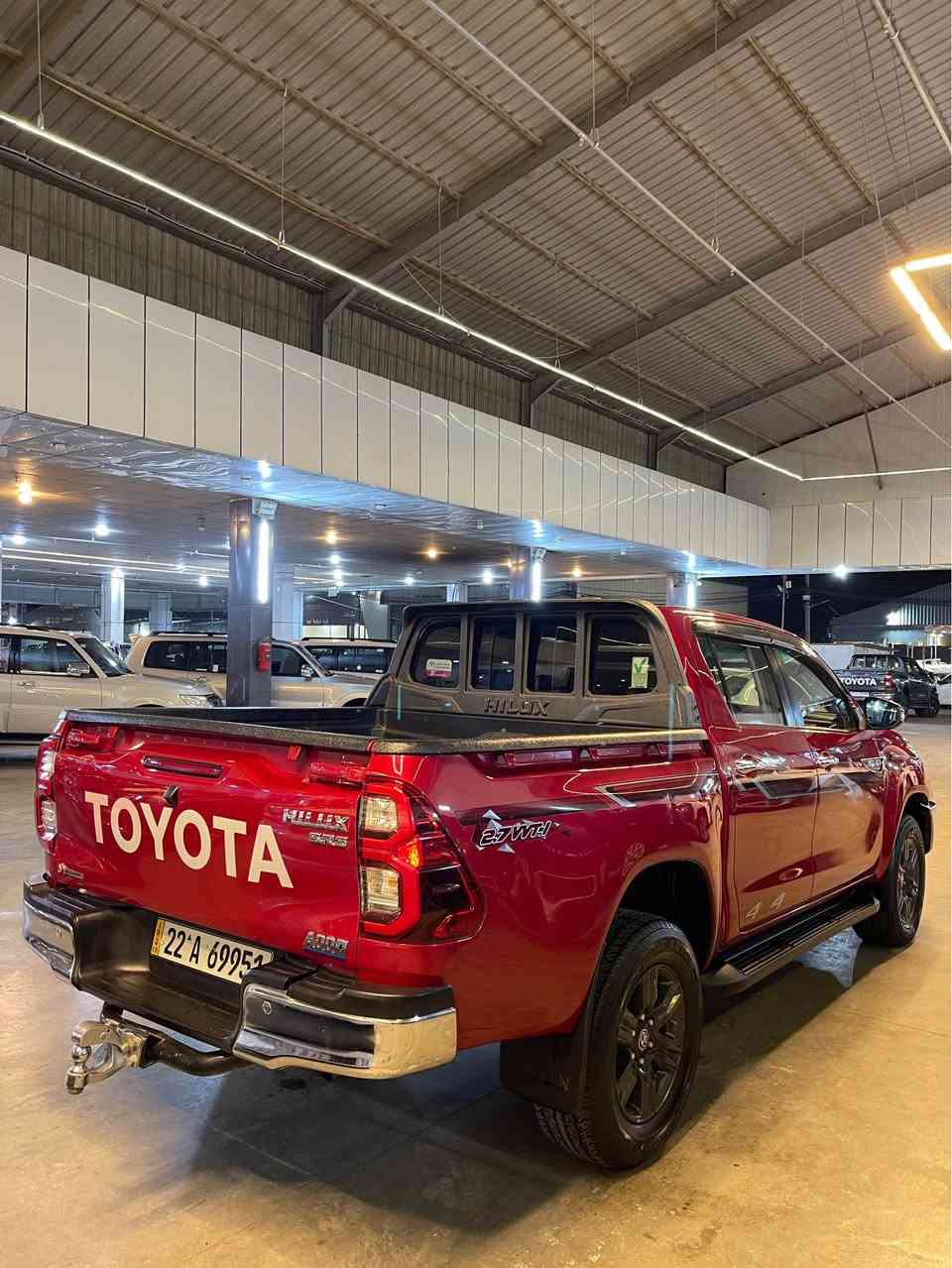 TOYOTA HILUX : 2022

شريكة جيهان فول دةرةجة (1)

موبايل : ***********
واتساب : *********** مخمور, أربيل
