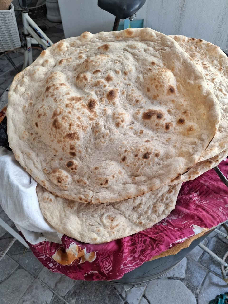 تنور بغدادي • ستيل • ٦-٨ خبزات