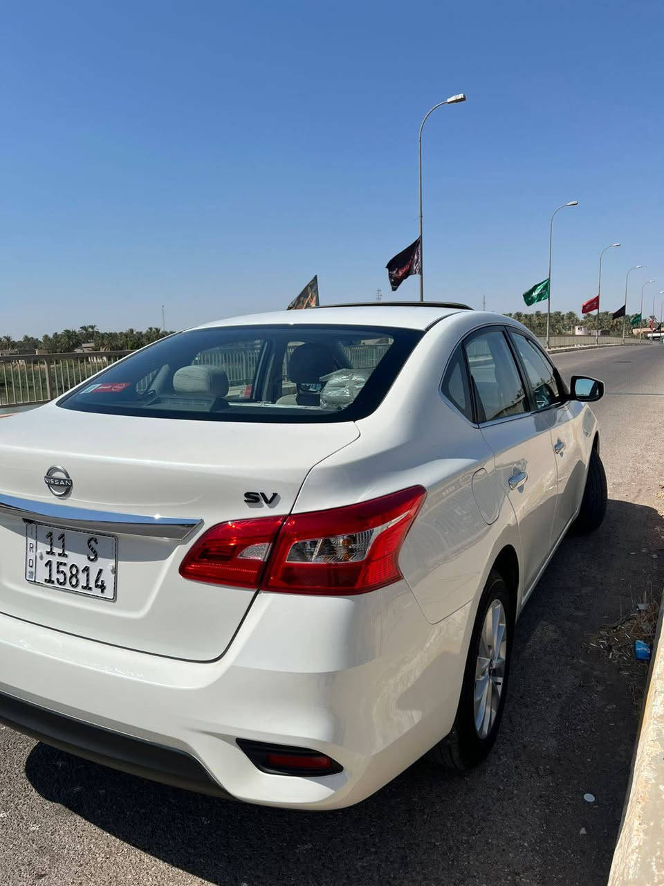 نيسان سنترا موديل 2025
شركه السور ضمان 3سنوات 
 كفاله عامه رقم بغداد السياره بإسمي مكاني بغداد 
***********

