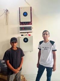 طاقة شمسية • بطاريات ١٠ كيلوواط • ألواح لونجي ٦١٥