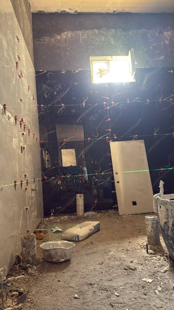 عملنا سراميك رضي مع جداري شقل درجه والى مكان ناصريه ***********
