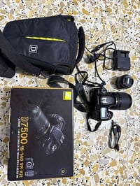 نيكون D7500 • عدسات 18/140 و50ملم • استعمال قليل
