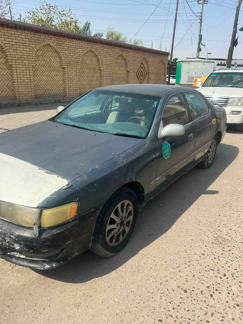 سلام عليكم
من رخصة الادمن
للبيع سياره كرستا نفخ لون زيتوني موديل 94
رقم بصره الماني سنويه نافذه ب21
كير مكينه ونجي جاهزات لا تنقيص ولا تبخير 
حداديه كلش حلوه غرفته جاهزه و كامله السياره مكفوله كص ونقل 
السعر 25 وبيه مجال الشراي يتصل ويدلل مراوس ما اراوس فقط بيع
العنوان البصره
رقم الهاتف ***********
