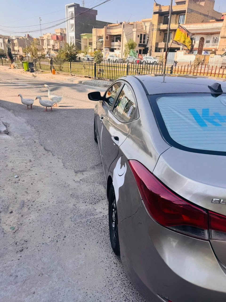 السلام عليكم النترا 2016 وارد أمريكي حادثها جاملغ امامي بدون دواخل وبيها قطعتين صبغ اثر شخوط كير ومكينه لاصرف ولا بخار صدر تايرات تبريد كله جديد هزه وسنويه جدد رقم جديد تحويل مباشر او وكاله السياره جاهزه من كلشي مكانها بغداد السعر 91 وبيها مجال ***********
