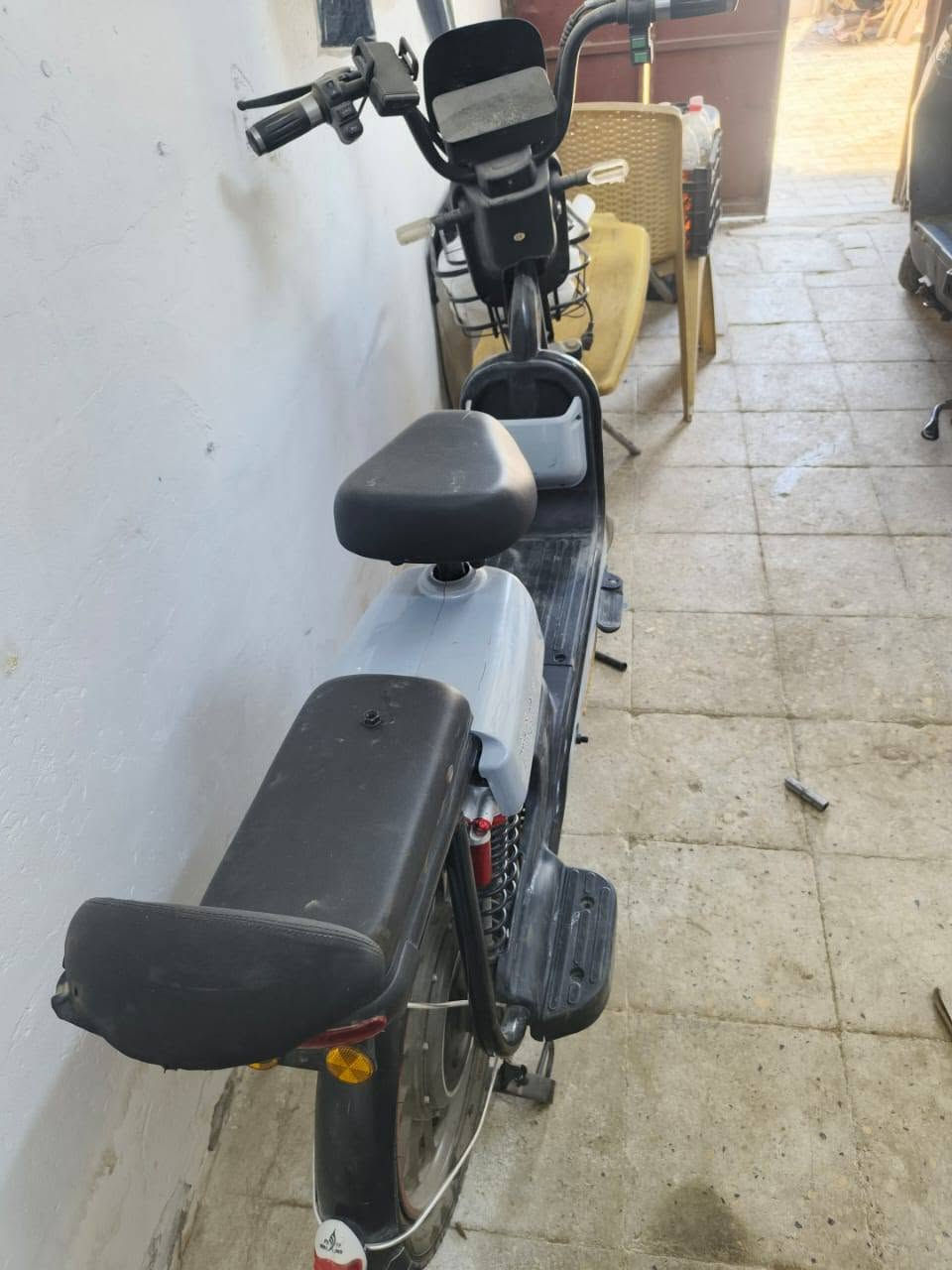 دراجة شحن • بطاريات جديدة • ماتمشي