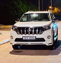 برادو ٢٠١٦  محرك ٦ كفالة عامة كما موضح بالصور مكان السيارة واسط الصوير...