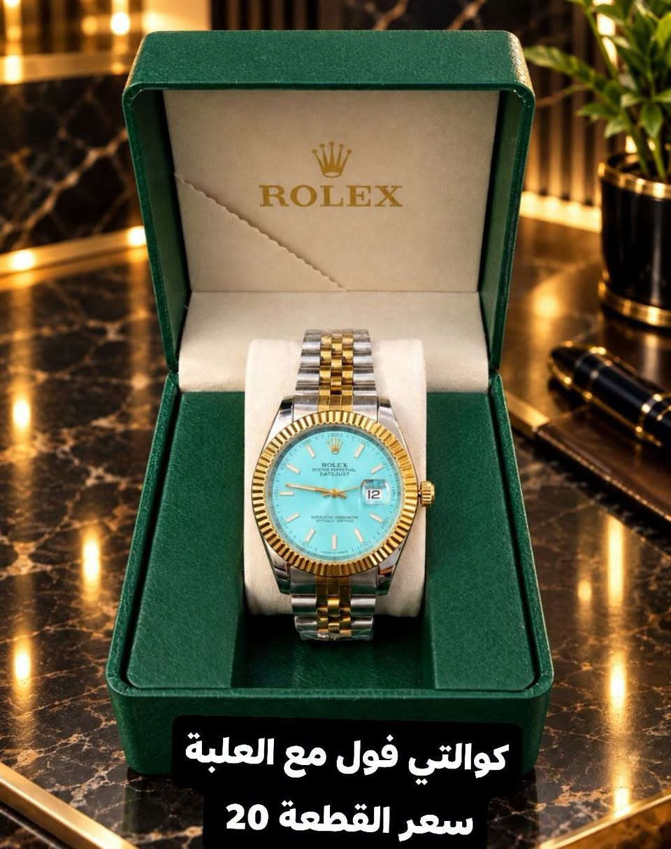عروض ساعات البراند العالمي من الشرق ماستر 🔥🔥🔥
رولكس ⭐ هابلوت ⭐ تيسوت ⭐ باتك فليب ⭐ كارتير ⭐ تسيرا ⭐ لامبرجيني ⭐ فور كاست ⭐ ستزن ⭐ اورينت ⭐ ارماني ⭐ سوماكس ⭐ موناكو ⭐
بأنسب الاسعار 🔥🔥🔥
 التفاصيل داخل الصور
علما ان الساعات كوالتي عالي وليس تجاري 
اطلب الان 
*********** واتساب او خاص او اتصال 
العنوان سامراء
حي الشرطة شارع الأطباء مقابل مختبر الدكتور مهدي عبد الواحد

نص مكتوب في الصور:
- تسيرا + فوركاست سعر القطعة 28 مع التوصيل
- هوبلوت اصلي كوالتي
- فول سناتر شغالة
- القطعه 28 مع التوصيل
- كوالتي فول مع العلبة
- سعر القطعة 20