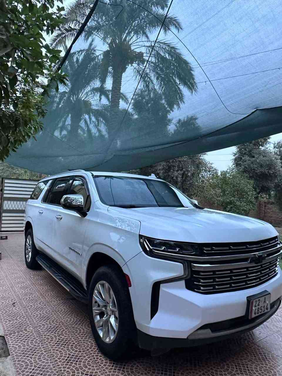 السلام عليكم .. للبيع فقط 
شوفر سوبربان ٢٠٢٢ بريمير فول مواصفات عدا الفتحه 
وارد امريكي 
حادث بسيط فقط بنيد الدعاميه بلاديه شواصي لغود كفاله ايرباك ستيرن طاك وراجع سستم 
ماشيه ٤٧٥ الف كيلو قابل للزياده 
بيها خط اربيل نهضة .
السيارة جديده وجاهزه من كلشي وبدون نقص وترايها وين متريد 
السعر ٣٨٠ ورقه ... 
للاستفسار :
*********** بغداد, العراق
