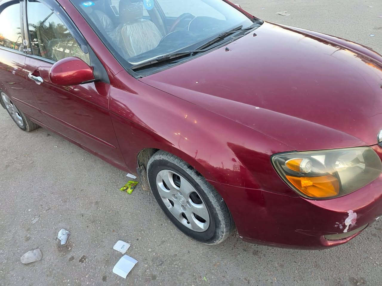 سياره سبكترا ٢٠٠٨ للبيع او مراوس كيه حمل سياره جديده تبريد فول كله جديده السعر ب85وبيه مجال
السياره جاهزه هاتف *********** السياره في كربلاء  امراوس كيه حمل اذا اكو@
