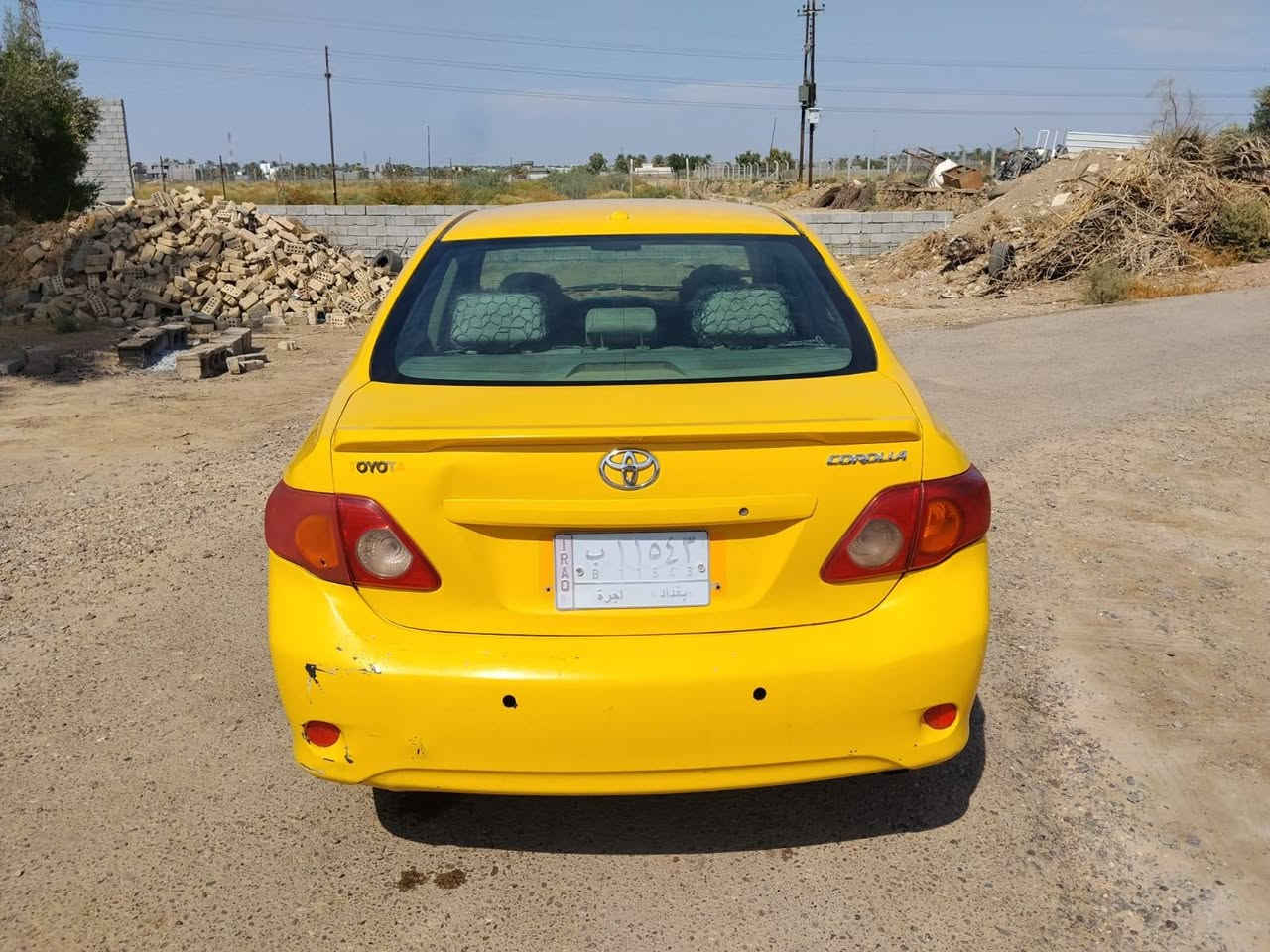 تويوتا كورولا 2009 وارد امريكي الاضرار جاملغ والباب تصليح على البارد 
التبريد والكير والمحرك شغال 100% 
السعر 75 وبيهة مجال 
للاستفسار 
كورك ***********
عراقنا ***********
