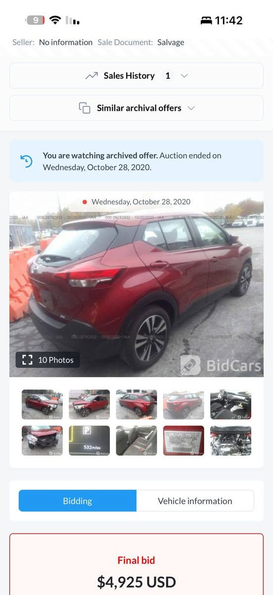 نيسان كيكس موديل 2022 للبيع  🚗 ماشية 77 ألف فقط، بيها شوية صبغ بالبونيد 🤏. رقمها شمالي أربيل وموجودة بكركوك السعر 105. للي مهتم يتصل على الرقم *********** 📞. ! ✨ كركوك, العراق
