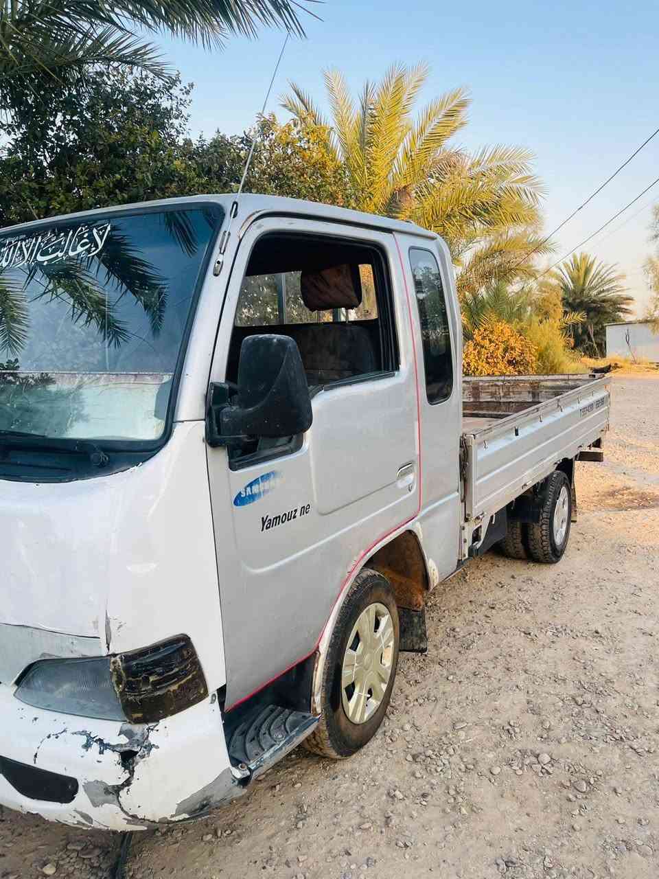 السلام عليكم سامسونك موديل 2000رقم انبار انكليزي تحويل ثاني يوم كير محرك اكسل مكفولات شاصي مكفول رقم شاصي واضح سياره مكفوله من صبغ السعر ٣٣ وبيه مجال مكان بغداد أبو غريب***********
