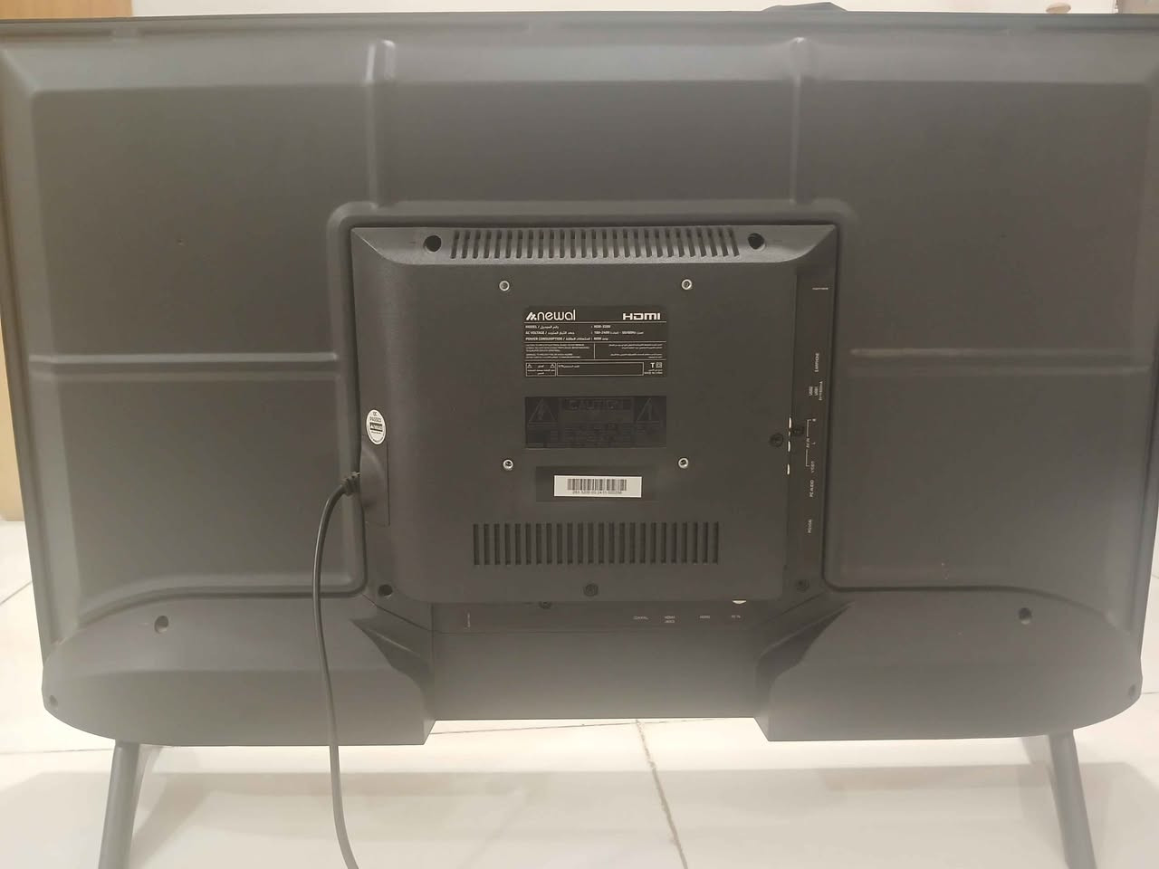 شاشة newal HDR3200 حجم 32 دقة HD هيرتزية 60hz بانل VA تدعم تقنية الـHDR وتحتوي على منفذين hdmi و منفذين usb ومنفذ vega بالاضافة الى منفذ AV مكاني واسط/الكوت/حي الحوراء للتواصل خاص او على الواتساب *********** دهل اوران, واسط
